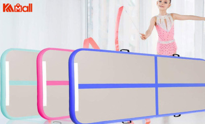 useful comfortable home air track gymnastics